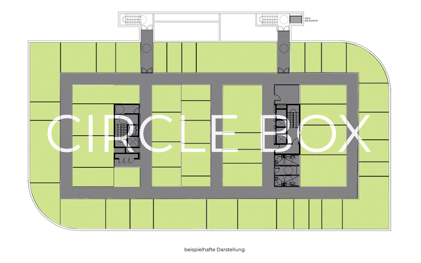 CIRCLE BOX Flächenplan